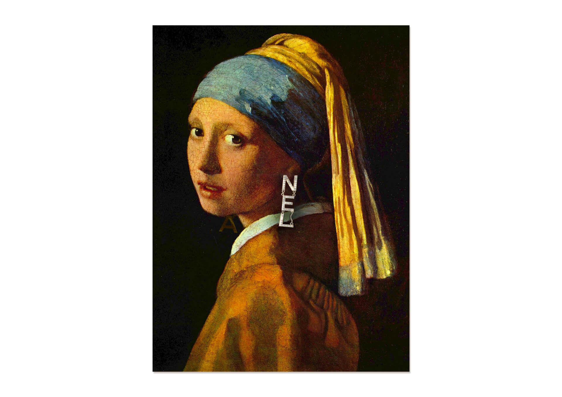 Girl with a Branded Earring
